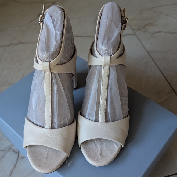 Antonio Melani | Gracennn Leather T-Strap Dress Sandals